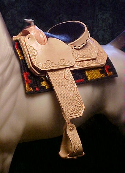 WP Saddle in Natural ~ Owned by Kathy Lane