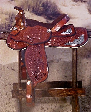 "Paloose Reiner"~Replica of Sheila A's Real Saddle