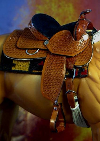Reining Saddle * Owned by Sheila Anderson
