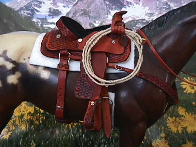 Roping Saddle Set * Owned by Julie Barnes